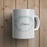 Mug fleurs- demande témoin prénom – Image 4
