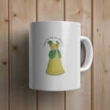 Mug personnalisé témoin robe