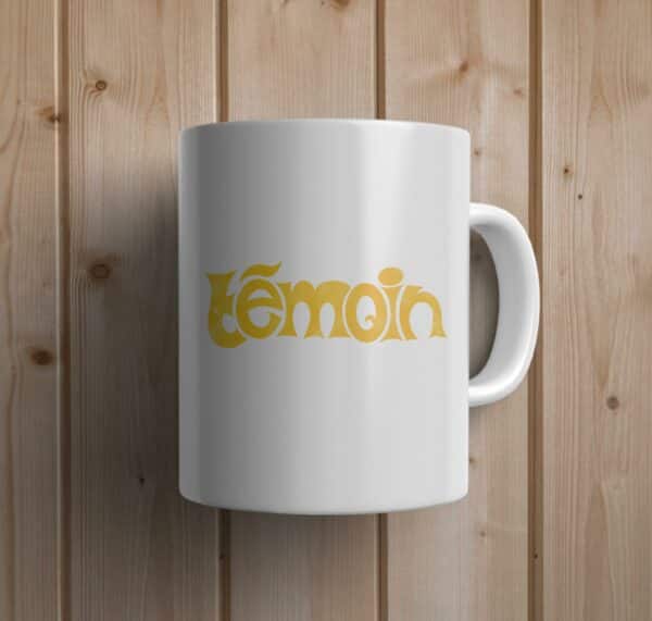 Mug personnalisé témoin écriture – Image 2