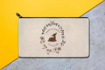 Trousse personnalisée baptême faon