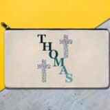 Trousse personnalisée baptême croix