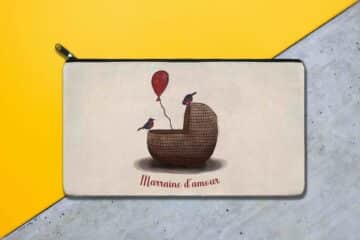 Trousse personnalisée marraine d'amour