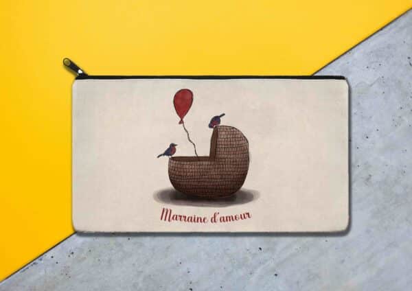 Trousse personnalisée marraine d'amour