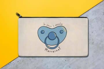 Trousse personnalisée marraine tétine