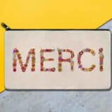 Trousse personnalisée remerciement