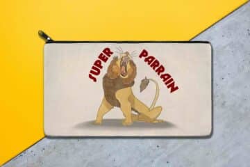 Trousse personnalisée super parrain