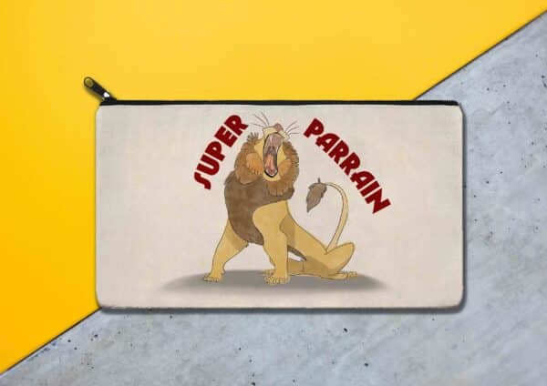 Trousse personnalisée super parrain