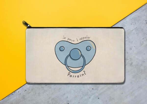 Trousse personnalisée demande parrain tétine – Image 3