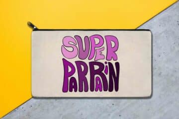 Trousse personnalisée parrain écriture