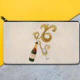 Trousse personnalisée champagne: demande témoin