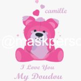 Peluche personnalisée panda ours – Image 6