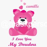Peluche personnalisée panda ours – Image 5