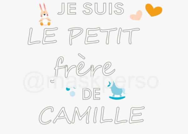 Body  personnalisé petite sœur – Image 4