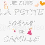 Body  personnalisé petite sœur – Image 3