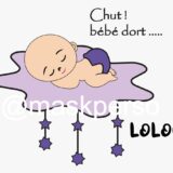 Coussin personnalisé naissance bébé dort nuage – Image 8