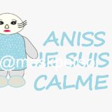 Coussin personnalisé naissance bébé "je suis calme" – Image 6