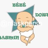 Coussin personnalisé naissance bébé dort – Image 8