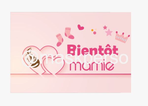 Mug personnalisé naissance mamie – Image 3