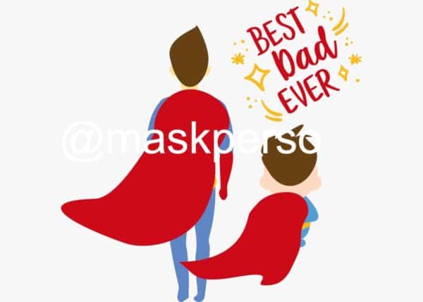 Body  personnalisé best dad – Image 2