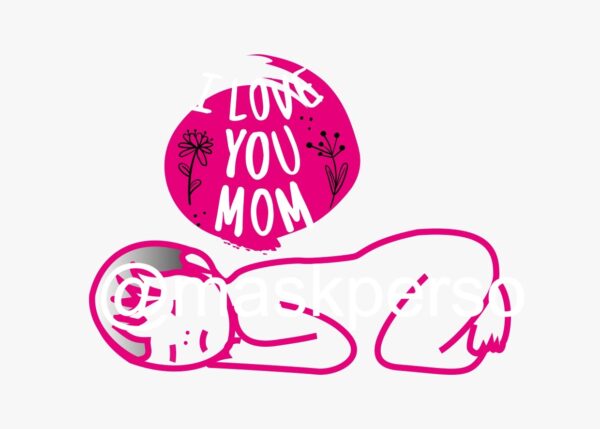 Body  personnalisé I love you mum – Image 4
