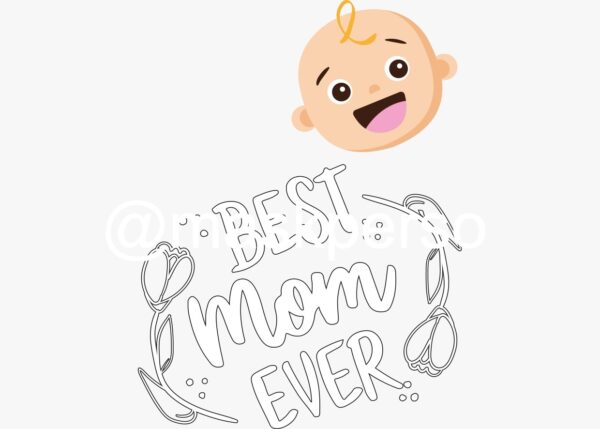 Body  personnalisé best mum – Image 7