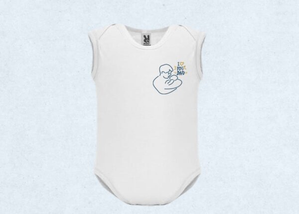 Body personnalisé i love you dad – Image 3