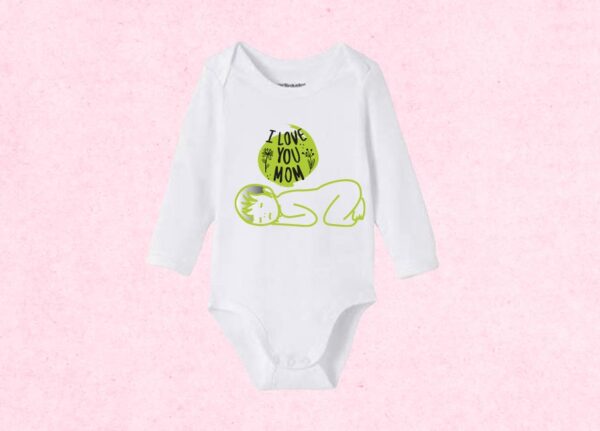 Body  personnalisé I love you mum – Image 9