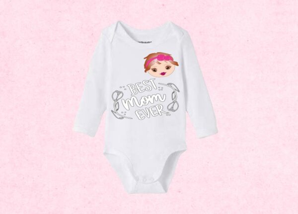 Body  personnalisé best mum – Image 2