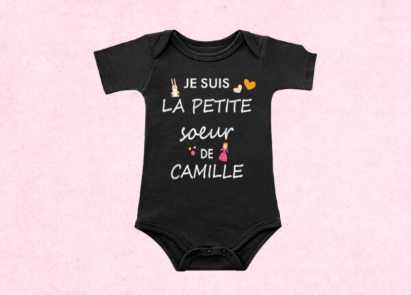 Body  personnalisé petite sœur