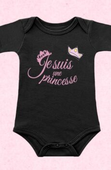 Body personnalisé little princesse