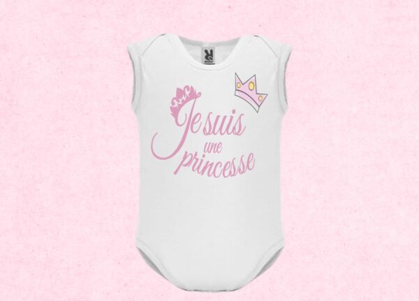 Body  personnalisé little princesse – Image 2