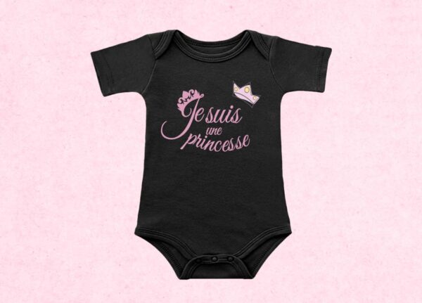 Body personnalisé little princesse