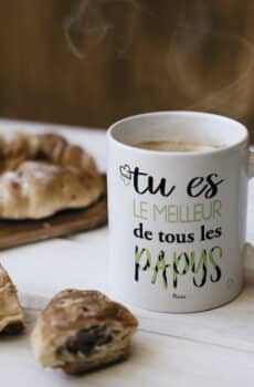 Tasse personnalisée tu es le meilleur papi