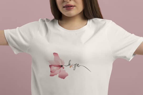 T-Shirt Octobre rose hope