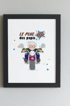 Tableau personnalisé fête des papys super cool