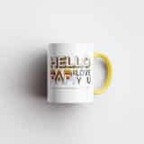 Tasse anglaise dessin : hello papi – Image 3