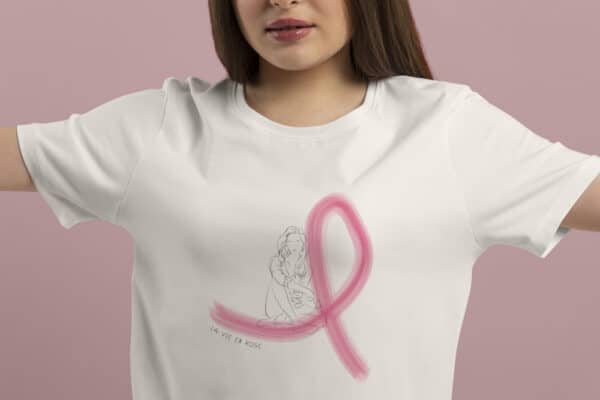 T-Shirt femme la vie en rose