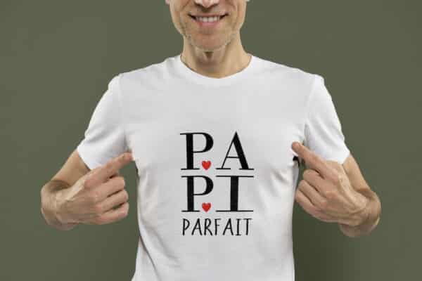 T-Shirt homme papi parfait