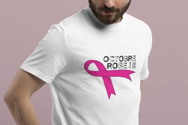 T-Shirt homme Octobre Rose 2022