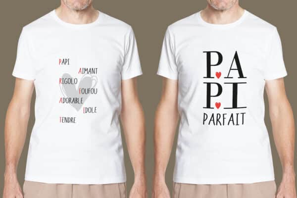 T-Shirt homme PAPY parfait – Image 2