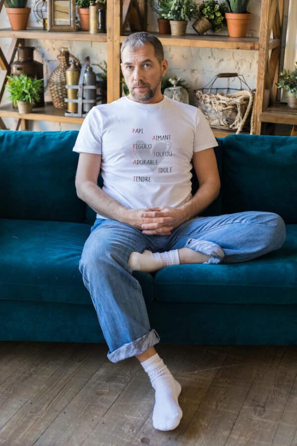 T-Shirt homme PAPY parfait – Image 3