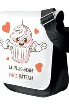 sac bandoulière Meilleur Papi gâteau