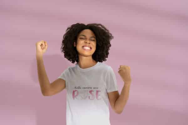 T-Shirt Octobre Rose belle comme une rose