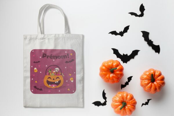 Tote Bag Citrouille Halloween – Image 2