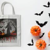 Tote bag cimetière blanc