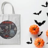Bag Happy Halloween blanc