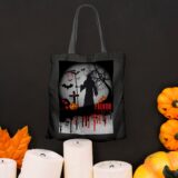 Tote Bag Cimetière Halloween