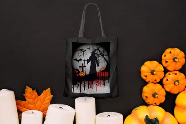 Tote Bag Cimetière Halloween