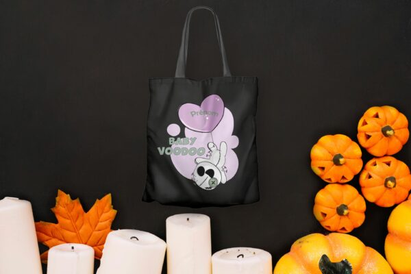 Tote bag Voodoo noir