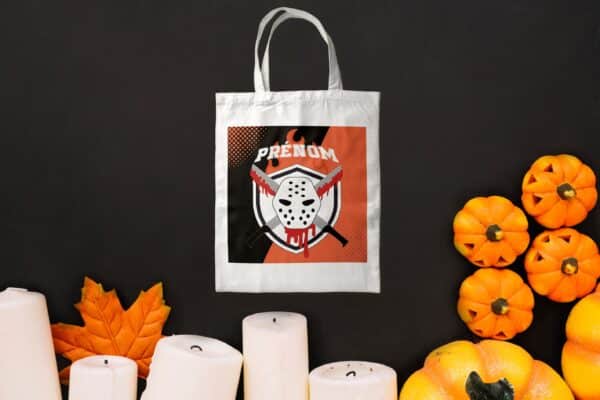 Tote Bag Halloween Masque – Image 4